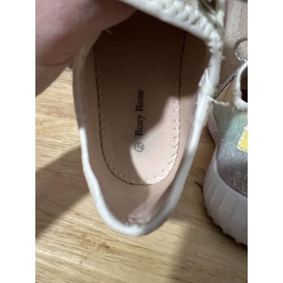 Roxy Rose Women's Fashion Walk Sneaker Size 8.5 Rainbow Glitter - Picture 8 of 10
